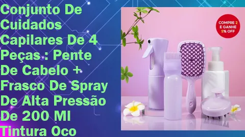Clique para comprar Conjunto De Cuidados Capilares...